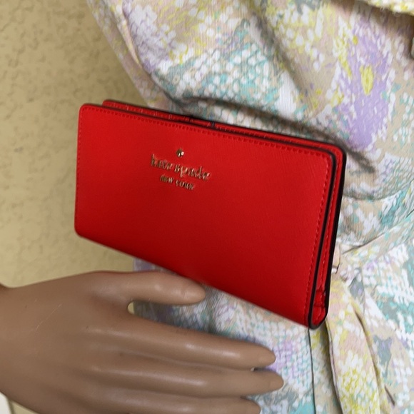 Kate Spade staci large slim bifold wallet - Picture 12 of 16